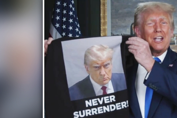 Einnahmen in Millionenhöhe: Darf Donald Trump sein Polizeifoto überhaupt vermarkten?