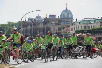 Dresden: Die Fahrradfahrer sind los! Diese Straßen sind am Wochenende in Dresden dicht