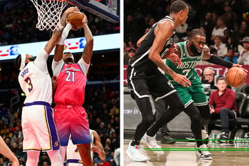 NBA roundup: Davis lifts Lakers past Wizards, Celtics overpower Nets