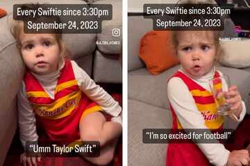 Taylor Swift, football player? Hilarious toddler makes her case in viral video