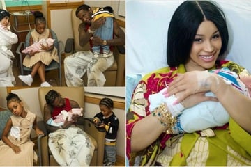 Cardi B welcomes baby girl amid Offset divorce: "The prettiest lil thing"