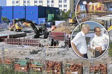 Leipzig: Bei Leipzig entsteht eines der modernsten McDonald's-Restaurants Deutschlands