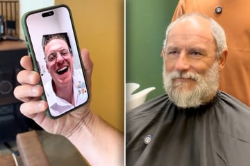 Mann lässt sich Haarsystem verpassen: Als bester Freund Ergebnis sieht, lacht er laut auf