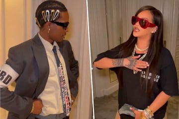Rihanna teases A$AP Rocky in hilarious TikTok: "I'm too old for this"