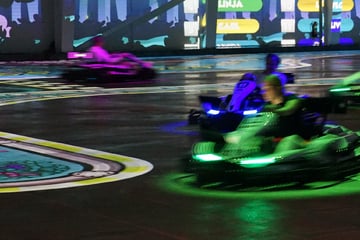 Keine Bananen und Panzer, dafür aber Raketen: Hier wird aus "Mario Kart" Realität