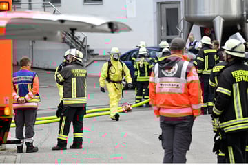 Verletzte in Molkereibetrieb: Unfall mit Chemikalien