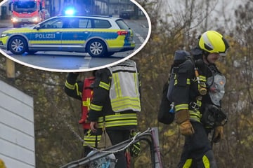 Leipzig: Nachbar bemerkt Rauch: Werkstatt-Brand hält Leipziger Feuerwehr in Atem