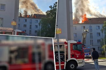 Flammen bringen Dachstuhl zum Zusammenbruch: Mehrfamilienhaus einsturzgefährdet!