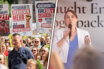 Pflege-Reform sorgt für Ärger: Zahlreiche Gegner gehen in Erfurt auf die Straße