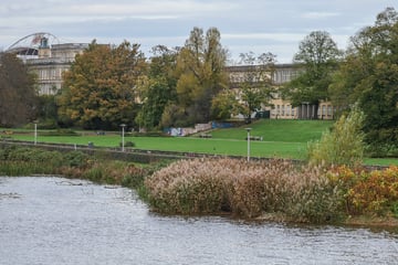 Leipzig: Arbeiten gehen weiter: In diesem Leipziger Park wird im Frühjahr wieder gebaut