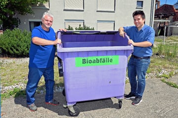 Leipzig: Kuriose Sammel-Leidenschaft: Die Jagd nach der lilafarbenen Mülltonne