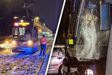 Heftiger Unfall auf der Karli: Straßenbahn erfasst Radfahrer - Klinik!