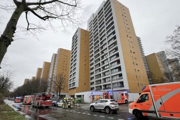 Berlin: Keller-Brand verqualmt fast das ganze Hochhaus: Feuerwehr im Großeinsatz