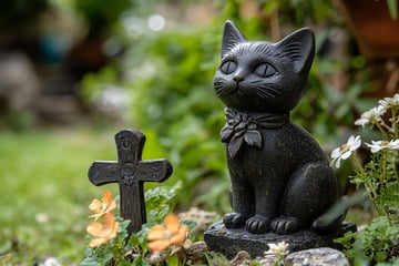 Darfst Du Deine verstorbene Katze im Garten begraben?