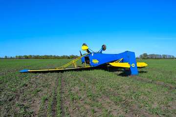 Kleinflugzeug in Sachsen abgestürzt