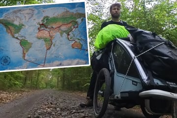 Hamburg: Wie Forrest Gump, nur langsamer: Patrick Keller umrundet zu Fuß die Welt