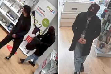 Nach zweieinhalb Jahren! Polizei sucht diese Handy-Shop-Räuber