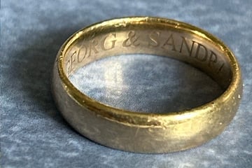 Frau findet Ehering in Bad Schandau: Sandra und Georg, wo seid Ihr?