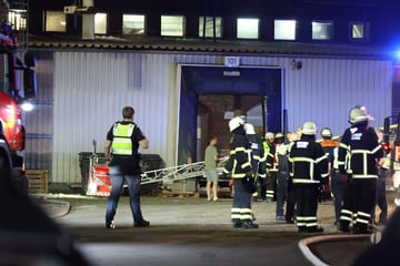 Hamburg: Großeinsatz im Hafen: Feuer in Lagerhalle ausgebrochen