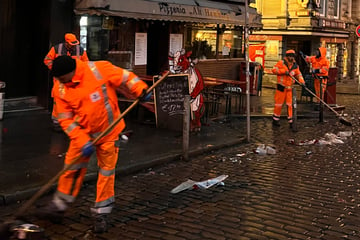 Hamburg: So viele Tonnen Silvestermüll haben die Hamburger hinterlassen