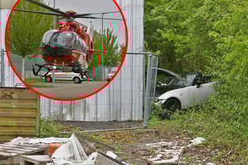 Unfalldrama bei Ludwigsburg: Senior kracht gegen Lagerhalle und stirbt