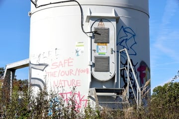 Chemnitz: Kabel-Klau im Windrad auf dem Chemnitzer Galgenberg