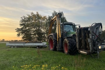 Diebe auf Spritztour in Vorpommern? Polizei steht nach Fund eines gestohlenen Traktors vor einem Rätsel