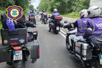 Veilchen-Biker fast am Ziel in Nordirland