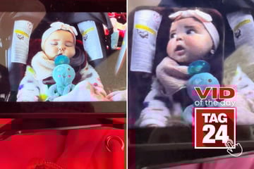 viral videos: Viral Video of the Day for May 6, 2025: Snoozing baby shocked awake in hilarious car wash clip!