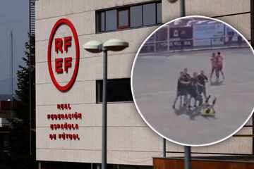 Fußballer prügelt auf Schiri ein, aber Klub verteidigt den Angriff: "Stehen hinter unserem Spieler"