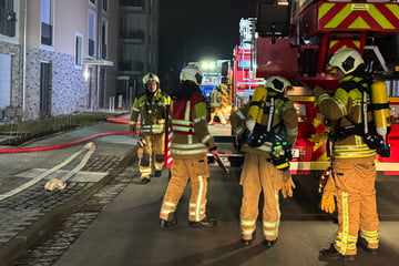 Dresden: Feuerwehr löscht Badezimmer-Brand in der Albertstadt