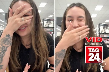 viral videos: Viral Video of the Day for July 4, 2024: Woman gets weird looks at store after dentist visit: "I look crazy!"