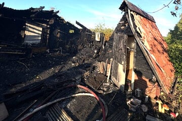 Gartenlaube in Wernigerode in Flammen: Polizei ermittelt
