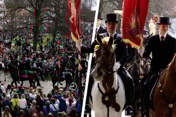 Spektakel in der Oberlausitz: Tausende Zuschauer verfolgen Osterreiten der Sorben