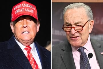 Chuck Schumer dragged for hawkish post attacking "TACO Trump" over Iran nuclear deal