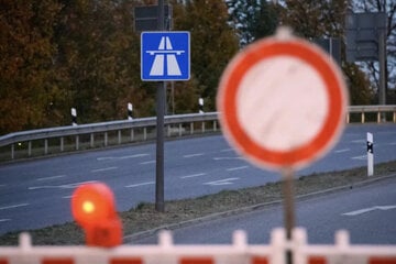 Morgen muss diese A72-Auffahrt gesperrt werden