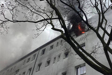 Berlin: Feuer und Rauch im Obergeschoss: Drei Verletzte bei Brand in Tempelhof