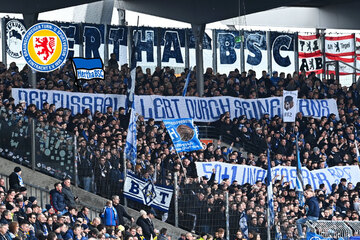 Brutale Szenen nach Hertha BSC gegen Eintracht Braunschweig: Massive Angriffe auf die Polizei