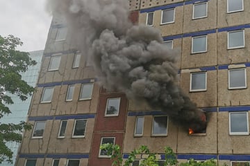Mehrfamilienhaus steht in Flammen: War es Brandstiftung?