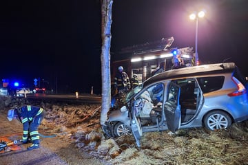 Unfall in München-Lochhausen: Senior prallt am Krähenweg frontal gegen Baum