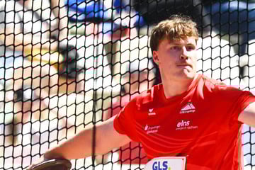 Chemnitzer Diskus-Ass Richter hadert mit seinen Würfen beim Goldenen Oval