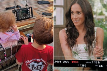 Meghan Markle shares adorable peek at Archie and Lilibet on set of With Love, Meghan