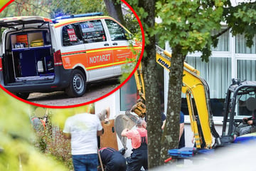 Rettung mit Bagger und Presslufthammer: Fünfjähriger stürzt in Schacht