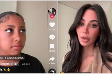 Kim Kardashian and North West duke it out in hilarious new TikTok