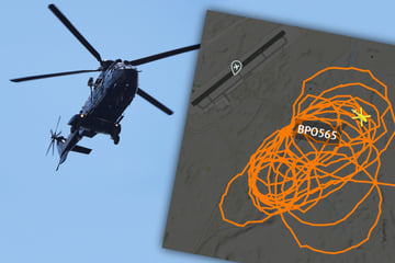 Dresden: Hubschrauber kreist nachts stundenlang über Dresden: Das ist der Grund