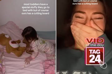 Viral Video of the Day for June 12, 2025: Mom shows off toddler's absurd comfort "toy"