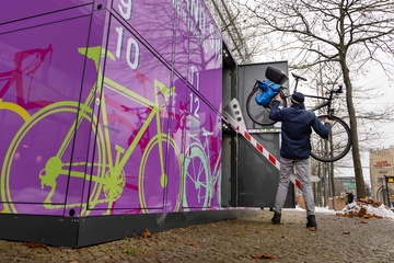 Chemnitz: Chemnitzer Fahrradboxen gehen nach Monaten in Betrieb