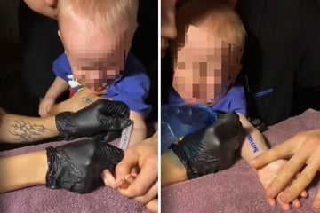 Befremdliche TikTok-Challenge: Eltern sollen ihrem Baby den Arm tätowiert haben