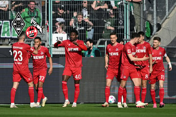 Turbulentes Rhein-Derby! Joker Downs rettet dem FC Köln einen Punkt in Gladbach