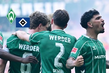 Vier Tore und vier Rote Karten! Werder Bremen gewinnt das Nord-Derby und zieht mit dem HSV gleich